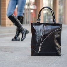 Женская сумка кожаная №901043 black