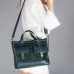 Замшевая женская сумка №902413 зеленый