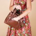 Женская сумка кожаная №902503 коричневый