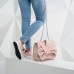 Женская сумочка из натуральной кожи №90576 pink