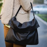 Женская кожаная сумка LL №91026 black
