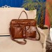 Женская сумка кожаная №91351 brown
