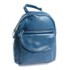 Рюкзак женский кожа 1007 Blue