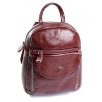 Женский кожаный рюкзак M-Bag 1007 Red