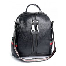 Женский рюкзак кожаный M-bag 1101 Black