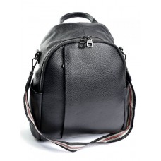 Кожаный рюкзак женский Parse 182 Black
