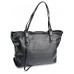 Большая женская сумка из мягкой кожи №201 Black