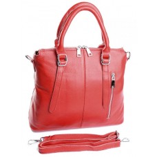 Женская сумка натуральная кожа №2012-9 Красный