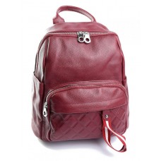 Женский рюкзак кожаный 2106 Red