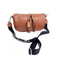 Женская кожаная сумка-клатч M-bag 216 Brown