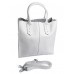 Женская сумка натуральная кожа №3014 White