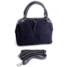 Замшевая женская сумка №356 Синий