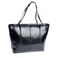 Женская кожаная сумка-шоппер M-bag 6288 Black