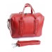 Женская сумка из натуральной кожи №6668-9 Красный
