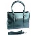 Кожаная сумка женская №680 Зеленый