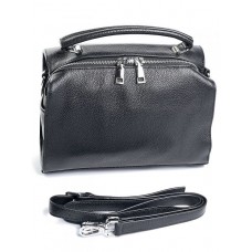 Кожаная сумка женская 696-1 Black