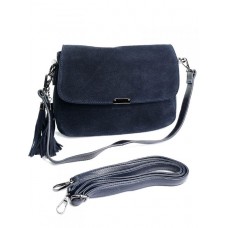 Женская сумочка натуральная замша №746 Blue