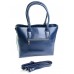 Женская сумка из кожи №8085G Синий