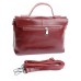 Женская сумка из натуральной кожи №8170 Красный