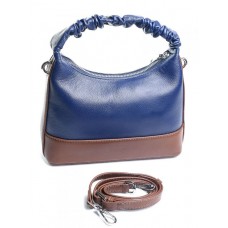 Женская сумка из натуральной кожи M-bag 8196 Blue