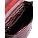 Кожаный женский рюкзак №8504-4 Красный