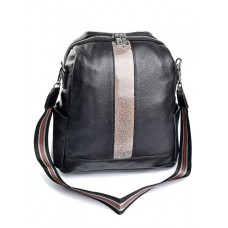 Женский рюкзак кожа Parse 8632-1 Black