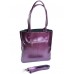 Кожаная сумка женская №8773 Фиолетовый
