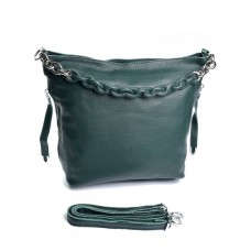 Кожаная сумка женская Parse 8798-9 Green