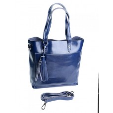 Женская сумка кожаная №8870 Синий
