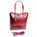 Женская сумка из натуральной кожи №8870 Красный