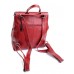 Рюкзак натуральная кожа №88805 Красный