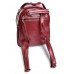 Рюкзак женский кожаный №8950 Красный