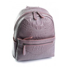 Рюкзак женский кожаный №8980 Сиреневый