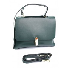 Женская сумка из натуральной кожи №900 Зеленый