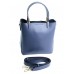 Женская сумка натуральная кожа №901HK Синий