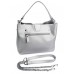 Женская кожаная сумка №A-1257-208 Серебро
