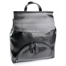 Кожаный рюкзак женский A5063 Black