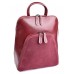 Женский рюкзак из замши и кожи A511-2 Красный