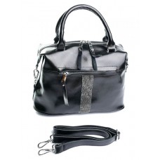 Кожаная женская сумка №A6076 Black