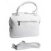 Женская кожаная сумка №A6076 White