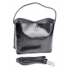 Женская кожаная сумка Parse №A7035 Черный