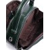 Женская сумка из кожи и замши №A7053-1 Зеленый