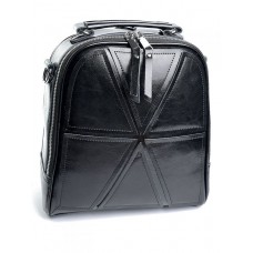 Женский рюкзак кожаный M-bag A7055-11 Black