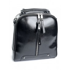 Женский кожаный рюкзак A7055-13 Black