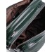Кожаная сумка с комбинацией замши №AM-1268-1 Зеленый