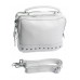Кожаная сумка женская №AM-1268 White