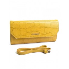 Женский клатч кожаный №C15-103752 Yellow
