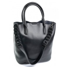 Женская сумка кожаная Parse E0-60 Black
