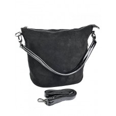 Женская сумка натуральная замша №HT-31G Черный