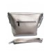 Женская сумка натуральная кожа №M-8322 серый
